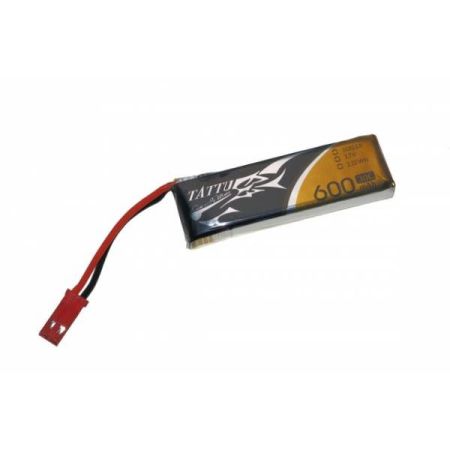 Tattu Batteria Lipo 1S 600 mAh 30C BEC